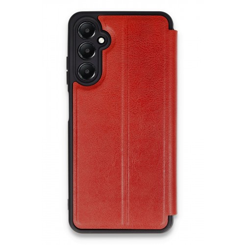 Newface Samsung Galaxy A05S Kılıf Flip Cover - Kırmızı