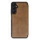 Newface Samsung Galaxy A15 4G Kılıf Flip Cover - Taba