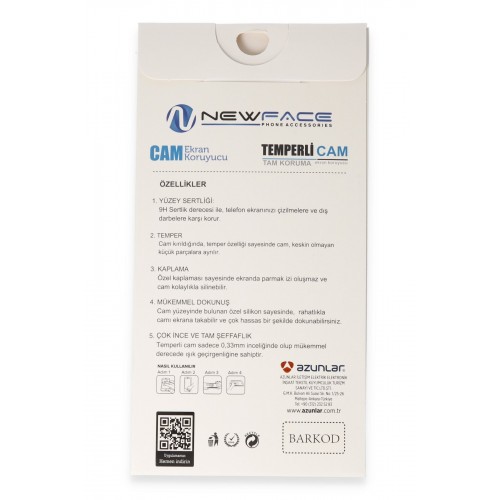 Newface Realme 12 5G 3D Antistatik Cam Ekran Koruyucu Newface Realme 12 5G 3D Antistatik Cam Ekran Koruyucu