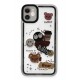 Newface iPhone 11 Kılıf Sweet Desenli Silikon Kapak - Sarı Newface iPhone 11 Kılıf Sweet Desenli Silikon Kapak - Sarı
