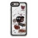 Newface iPhone 7 Kılıf Sweet Desenli Silikon Kapak - Sarı