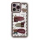 Newface iPhone 14 Pro Kılıf Sweet Desenli Silikon Kapak - Şeffaf