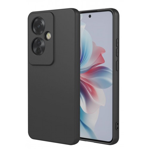 Newface Oppo Reno 11F Kılıf First Silikon - Siyah