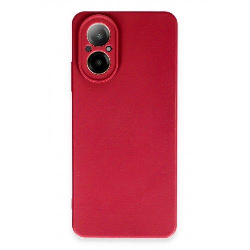 Newface Realme 12 Lite Kılıf First Silikon - Kırmızı