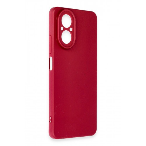 Newface Realme 12 Lite Kılıf First Silikon - Kırmızı Newface Realme 12 Lite Kılıf First Silikon - Kırmızı
