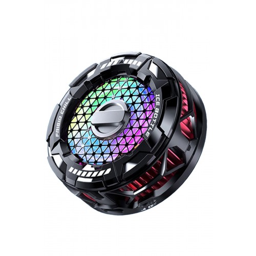Newface FS02 27W RGB Radyatör Telefon Soğutucu Fan - Siyah