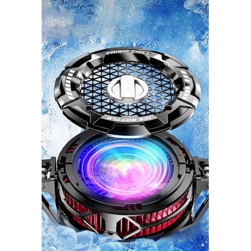 Newface FS02 15W RGB Radyatör Telefon Soğutucu Fan - Siyah Newface FS02 15W RGB Radyatör Telefon Soğutucu Fan - Siyah