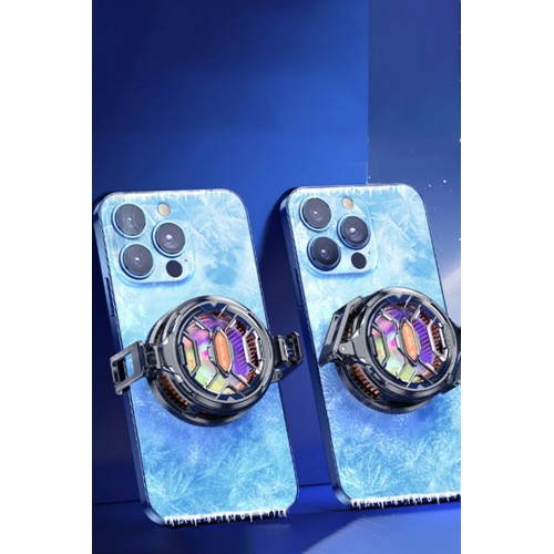 Newface FS03 15W RGB Radyatör Telefon Soğutucu Fan - Siyah Newface FS03 15W RGB Radyatör Telefon Soğutucu Fan - Siyah