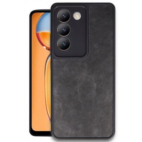 Newface Vivo V30 Lite 4G Kılıf Aras Deri Kapak - Siyah Newface Vivo V30 Lite 4G Kılıf Aras Deri Kapak - Siyah