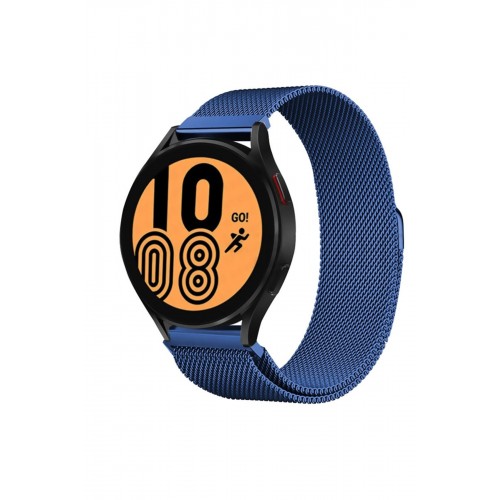 Newface GT4 46mm 22mm Metal Mıknatıslı Kordon - Mavi Newface GT4 46mm 22mm Metal Mıknatıslı Kordon - Mavi