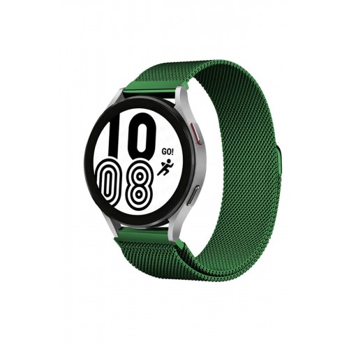 Newface GT4 46mm 22mm Metal Mıknatıslı Kordon - Haki Yeşil Newface GT4 46mm 22mm Metal Mıknatıslı Kordon - Haki Yeşil