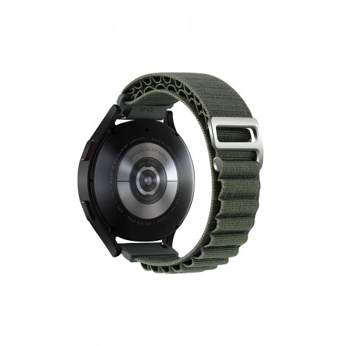 Newface GT4 46mm 22mm KR410 Kumaş Kordon - Yeşil Newface GT4 46mm 22mm KR410 Kumaş Kordon - Yeşil