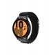 Newface GT4 46mm 22mm KR410 Kumaş Kordon - Siyah