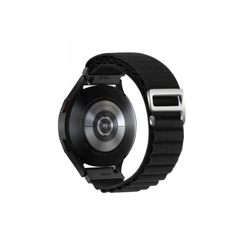 Newface GT4 46mm 22mm KR410 Kumaş Kordon - Siyah Newface GT4 46mm 22mm KR410 Kumaş Kordon - Siyah