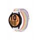 Newface GT4 46mm 22mm KR410 Kumaş Kordon - Gökkuşağı Newface GT4 46mm 22mm KR410 Kumaş Kordon - Gökkuşağı