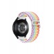 Newface GT4 46mm 22mm KR410 Kumaş Kordon - Gökkuşağı Newface GT4 46mm 22mm KR410 Kumaş Kordon - Gökkuşağı