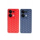 Newface Realme C65 Kılıf Petek Silikon Kapak - Lacivert Newface Realme C65 Kılıf Petek Silikon Kapak - Lacivert