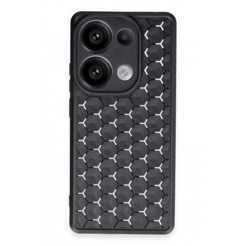 Newface Xiaomi Poco X6 Kılıf Petek Silikon Kapak - Siyah Newface Xiaomi Poco X6 Kılıf Petek Silikon Kapak - Siyah