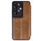 Newface Oppo Reno 11F Kılıf Flip Cover - Taba