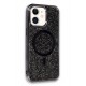 Newface iPhone 11 Kılıf Diamond Magsafe Kapak - Siyah