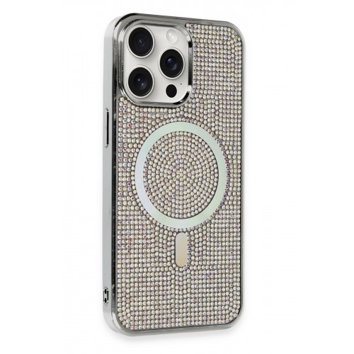 Newface iPhone 14 Pro Max Kılıf Diamond Magsafe Kapak - Rainbow Newface iPhone 14 Pro Max Kılıf Diamond Magsafe Kapak - Rainbow