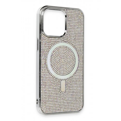 Newface iPhone 14 Pro Max Kılıf Diamond Magsafe Kapak - Rainbow Newface iPhone 14 Pro Max Kılıf Diamond Magsafe Kapak - Rainbow