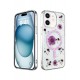 Newface iPhone 12 Kılıf Daisy Simli Magsafe Kapak - Mor Newface iPhone 12 Kılıf Daisy Simli Magsafe Kapak - Mor