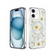 Newface iPhone 12 Kılıf Daisy Simli Magsafe Kapak - Gümüş Newface iPhone 12 Kılıf Daisy Simli Magsafe Kapak - Gümüş