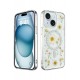 Newface iPhone 15 Kılıf Daisy Simli Magsafe Kapak - Gümüş Newface iPhone 15 Kılıf Daisy Simli Magsafe Kapak - Gümüş