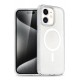 Newface iPhone 12 Kılıf Glow Magsafe Kapak - Şeffaf Newface iPhone 12 Kılıf Glow Magsafe Kapak - Şeffaf