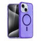 Newface iPhone 14 Kılıf Glow Magsafe Kapak - Mor Newface iPhone 14 Kılıf Glow Magsafe Kapak - Mor