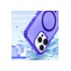 Newface iPhone 14 Kılıf Glow Magsafe Kapak - Mor Newface iPhone 14 Kılıf Glow Magsafe Kapak - Mor