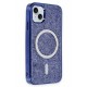 Newface iPhone 15 Kılıf Diamond Magsafe Kapak - Lacivert Newface iPhone 15 Kılıf Diamond Magsafe Kapak - Lacivert