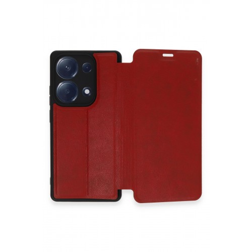 Newface Xiaomi Poco M6 Pro 4G Kılıf Flip Cover - Kırmızı Newface Xiaomi Poco M6 Pro 4G Kılıf Flip Cover - Kırmızı