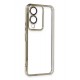 Newface Vivo Y17S Kılıf Razer Lensli Silikon - Gold