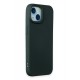 Newface iPhone 15 Kılıf Nano içi Kadife Silikon - Koyu Yeşil Newface iPhone 15 Kılıf Nano içi Kadife Silikon - Koyu Yeşil