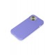 Newface iPhone 15 Kılıf Nano içi Kadife Silikon - Lila Newface iPhone 15 Kılıf Nano içi Kadife Silikon - Lila