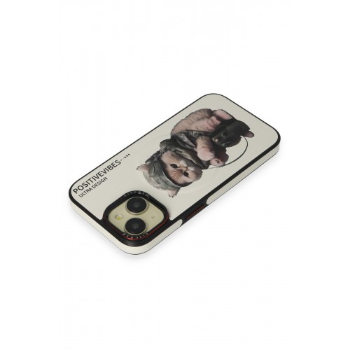 Joko iPhone 15 Fun Magsafe Kapak - Beyaz Joko iPhone 15 Fun Magsafe Kapak - Beyaz