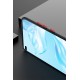 Newface Huawei P40 Pro Kılıf Range Yüzüklü Silikon - Siyah-Mavi