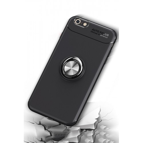 Newface iPhone 6 Kılıf Range Yüzüklü Silikon - Kırmızı Newface iPhone 6 Kılıf Range Yüzüklü Silikon - Kırmızı