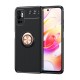 Newface Xiaomi Redmi Note 11 SE Kılıf Range Yüzüklü Silikon - Siyah-Gold