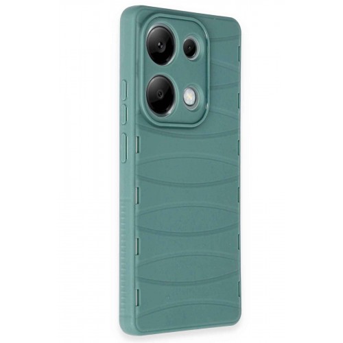 Newface Xiaomi Redmi Note 13 Pro 4G Kılıf Bibercas Silikon Kapak - Koyu Yeşil Newface Xiaomi Redmi Note 13 Pro 4G Kılıf Bibercas Silikon Kapak - Koyu Yeşil