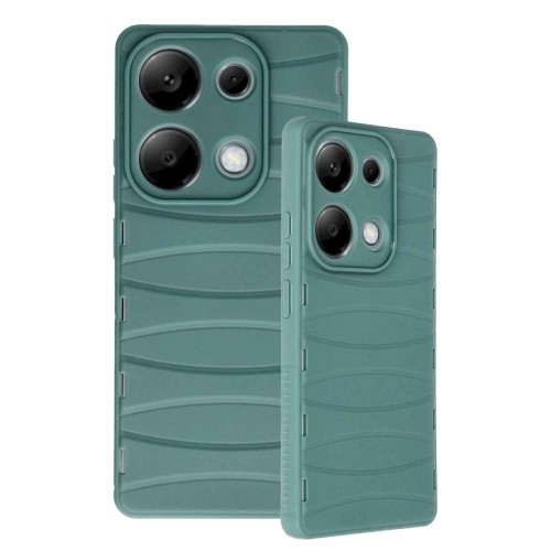 Newface Xiaomi Poco M6 Pro 4G Kılıf Bibercas Silikon Kapak - Koyu Yeşil Newface Xiaomi Poco M6 Pro 4G Kılıf Bibercas Silikon Kapak - Koyu Yeşil