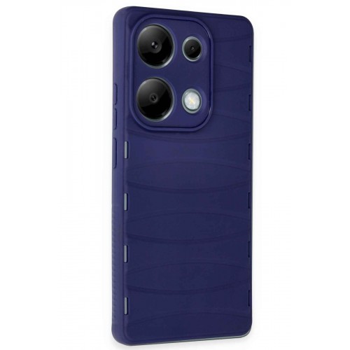 Newface Xiaomi Poco M6 Pro 4G Kılıf Bibercas Silikon Kapak - Lacivert Newface Xiaomi Poco M6 Pro 4G Kılıf Bibercas Silikon Kapak - Lacivert