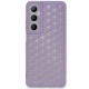 Newface Realme C65 Kılıf Petek Silikon Kapak - Lila Newface Realme C65 Kılıf Petek Silikon Kapak - Lila