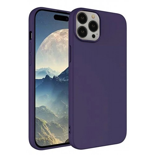Newface iPhone 15 Pro Max Kılıf First Silikon - Mürdüm Newface iPhone 15 Pro Max Kılıf First Silikon - Mürdüm