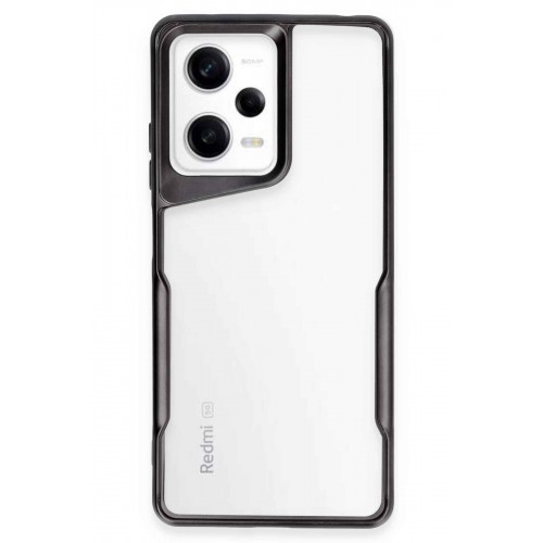 Newface Xiaomi Redmi Note 12 Pro 5G Kılıf Boyi Silikon Kapak - Siyah Newface Xiaomi Redmi Note 12 Pro 5G Kılıf Boyi Silikon Kapak - Siyah