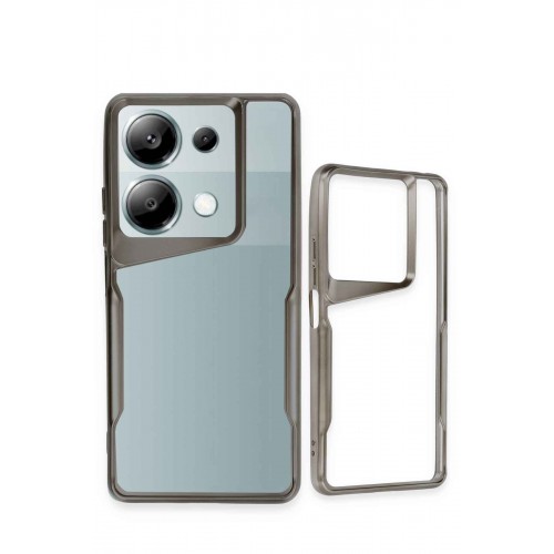 Newface Xiaomi Poco X6 Kılıf Boyi Silikon Kapak - Gümüş Newface Xiaomi Poco X6 Kılıf Boyi Silikon Kapak - Gümüş