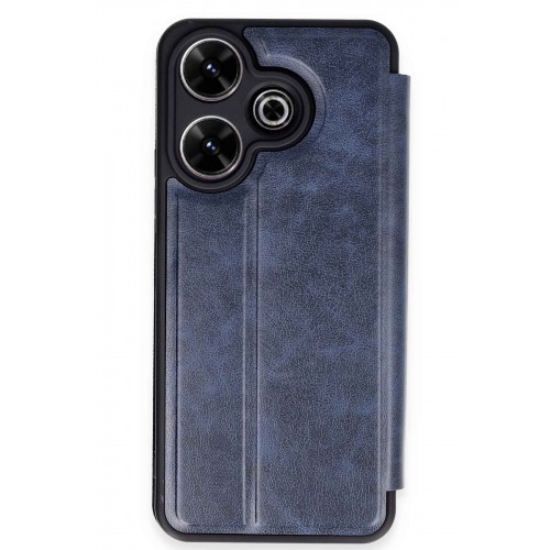 Newface Xiaomi Redmi 13 Kılıf Flip Cover - Lacivert Newface Xiaomi Redmi 13 Kılıf Flip Cover - Lacivert