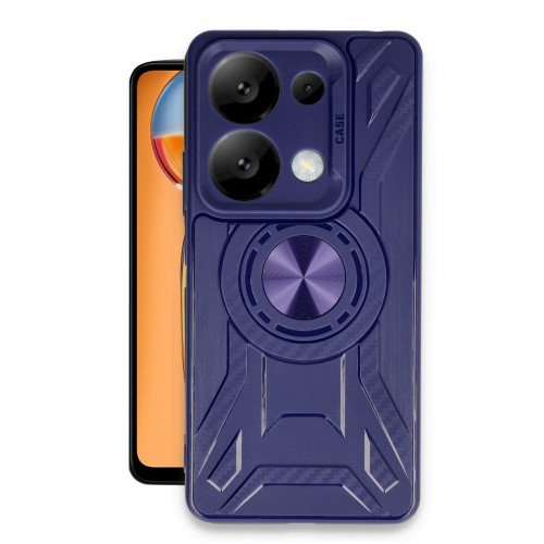 Newface Xiaomi Redmi Note 13 4G Kılıf Lincoln Silikon - Lacivert